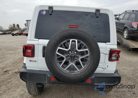 2024 Jeep Wrangler Sahara from USA, damaged, VIN 1C4PJXEN8RW120731